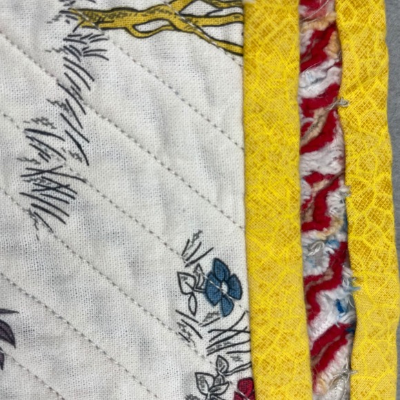 Handmade Winnie the Pooh Quilt Blanket Sewn with Love Cathy Slupik 2019 - Picture 8 of 14